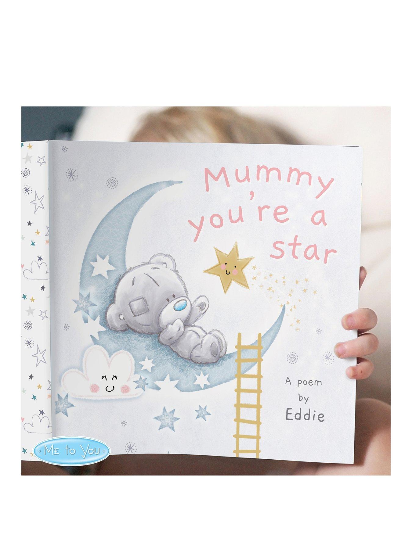 Image 1 of 6 of The Personalised Memento Company Personalised Me To You Mummy You're a Star Book