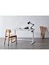 image of koble-juno-desk-with-wireless-charging-usb-charging-and-electric-height-adjustmentnbsp-nbspwhite
