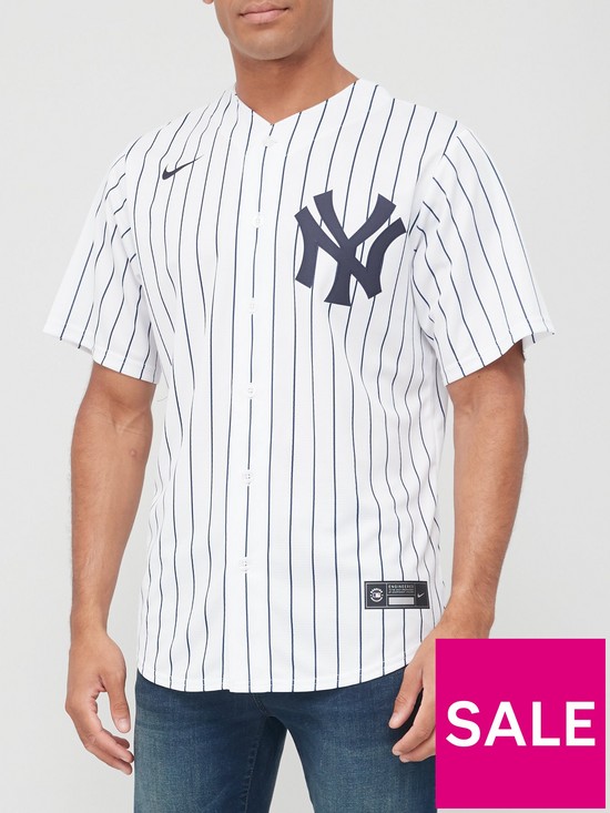 front image of fanatics-nike-official-replica-ny-yankees-home-jersey-whitenavy