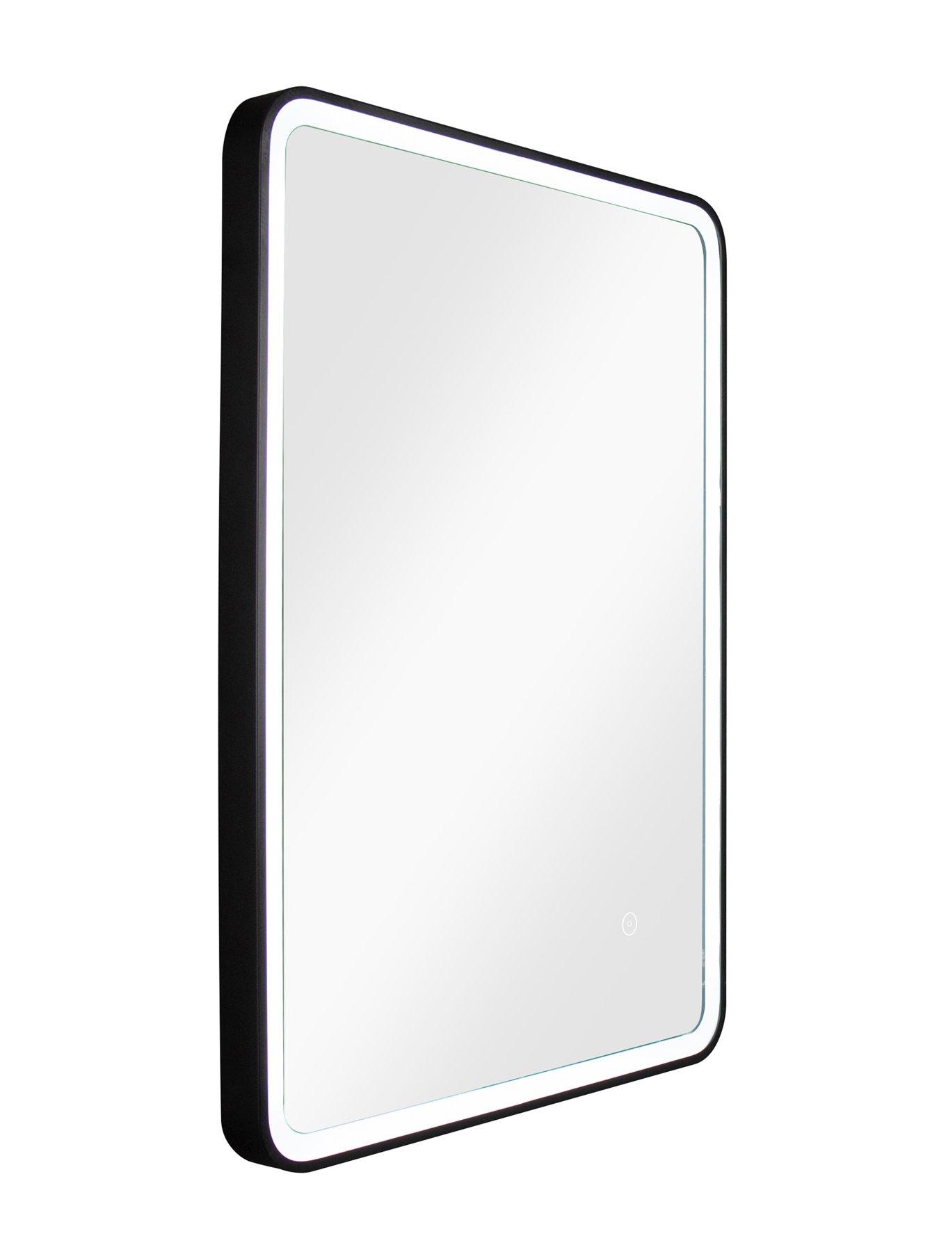 Led mirror deals black