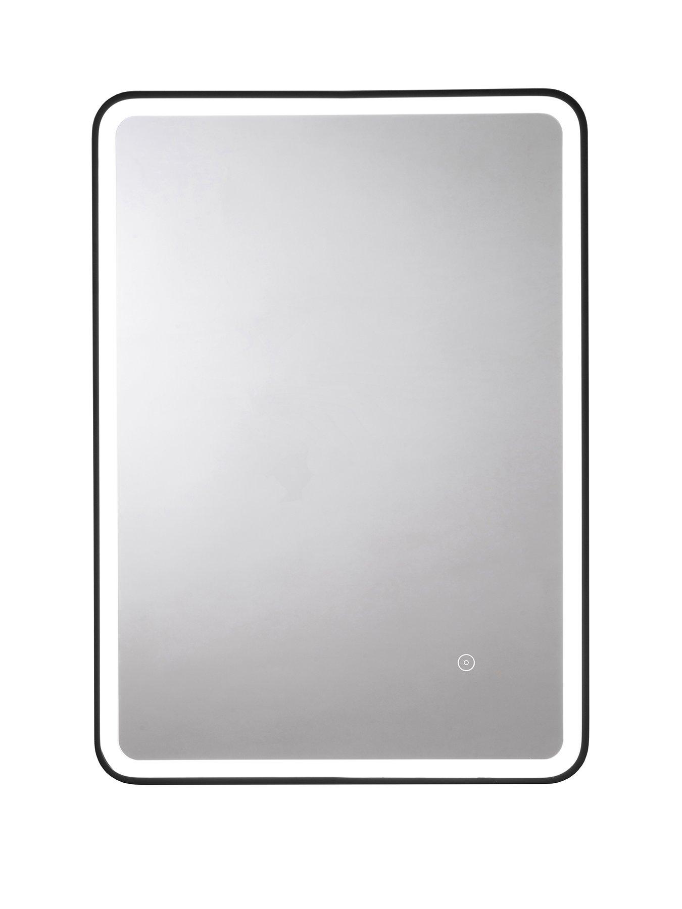 Image 2 of 6 of Croydex Henderson Led Mirror Black Frame