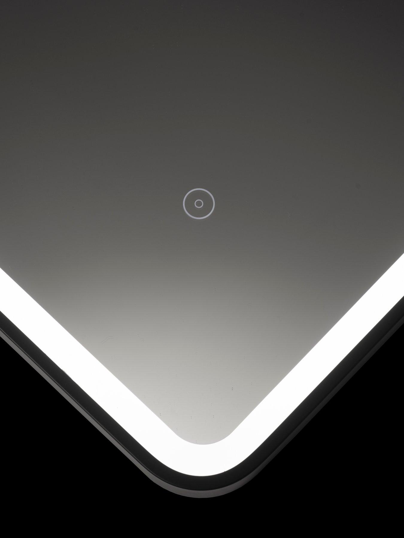Image 5 of 6 of Croydex Henderson Led Mirror Black Frame