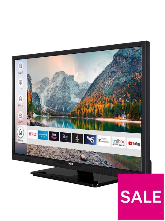 stillFront image of luxor-24-inch-hd-ready-freeview-play-smart-tv-black