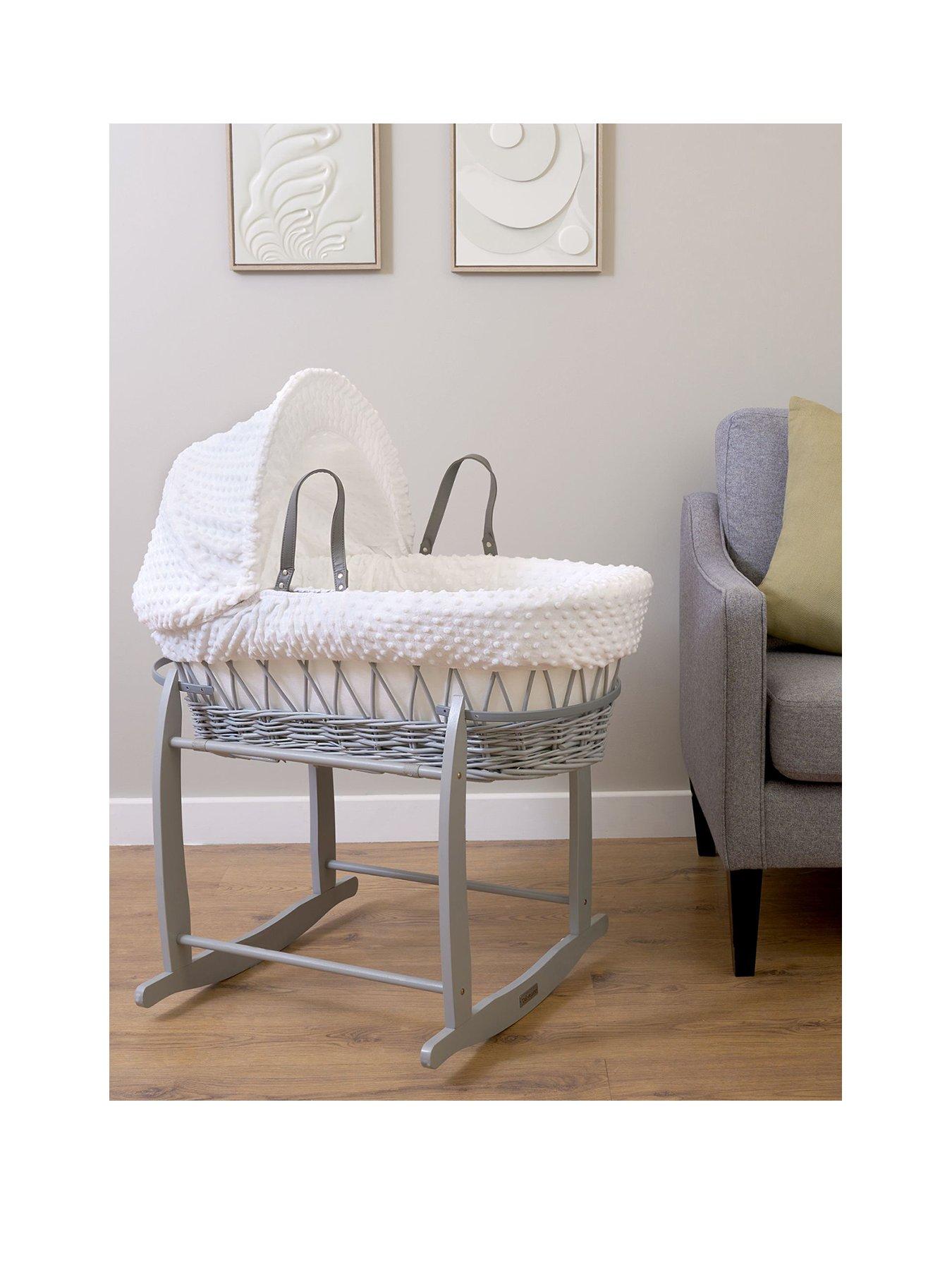 Moses Basket For Sale Clair De Lune Deluxe Mint Rocking Moses