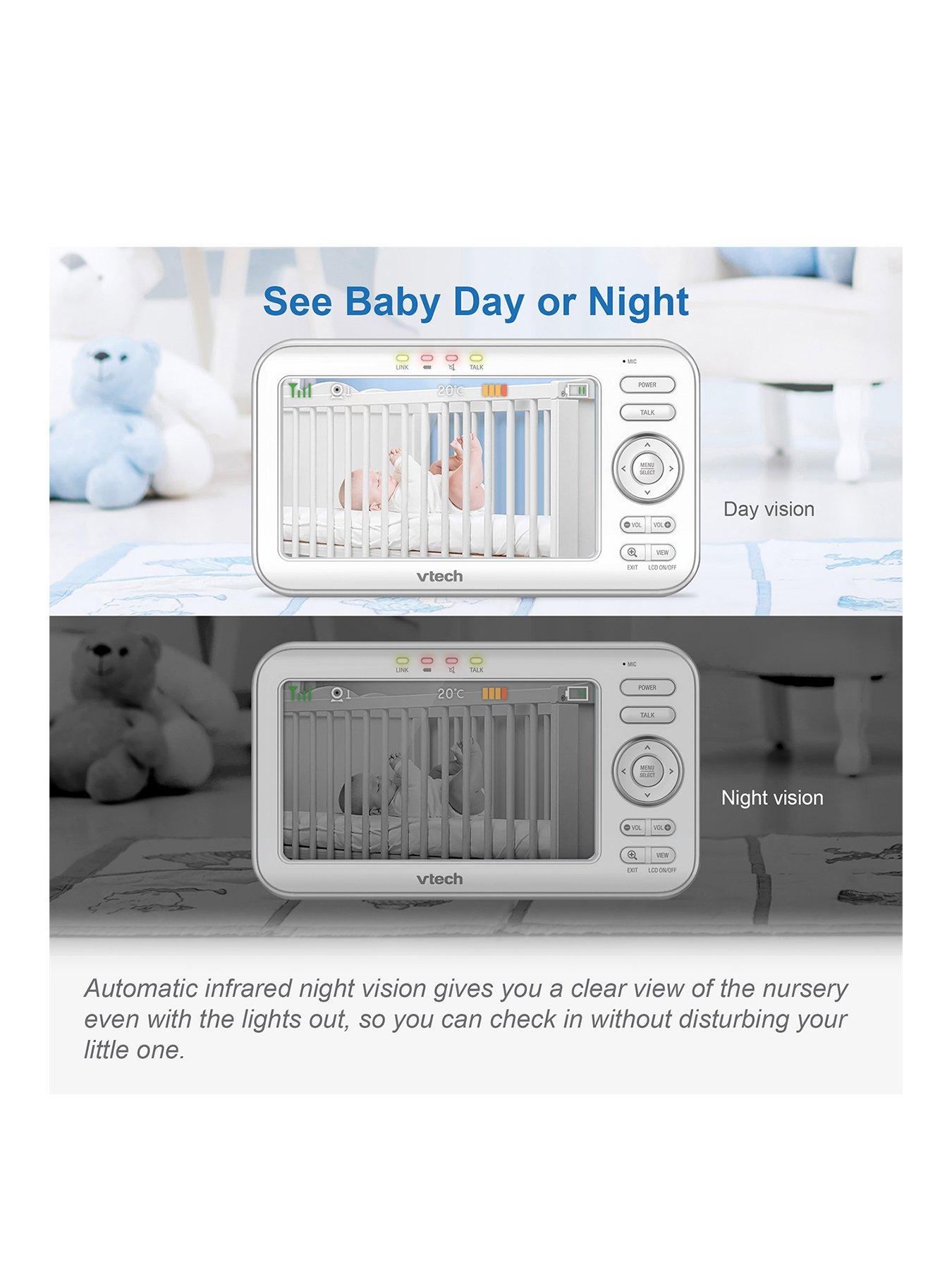 Vtech baby monitor with projector hot sale night light