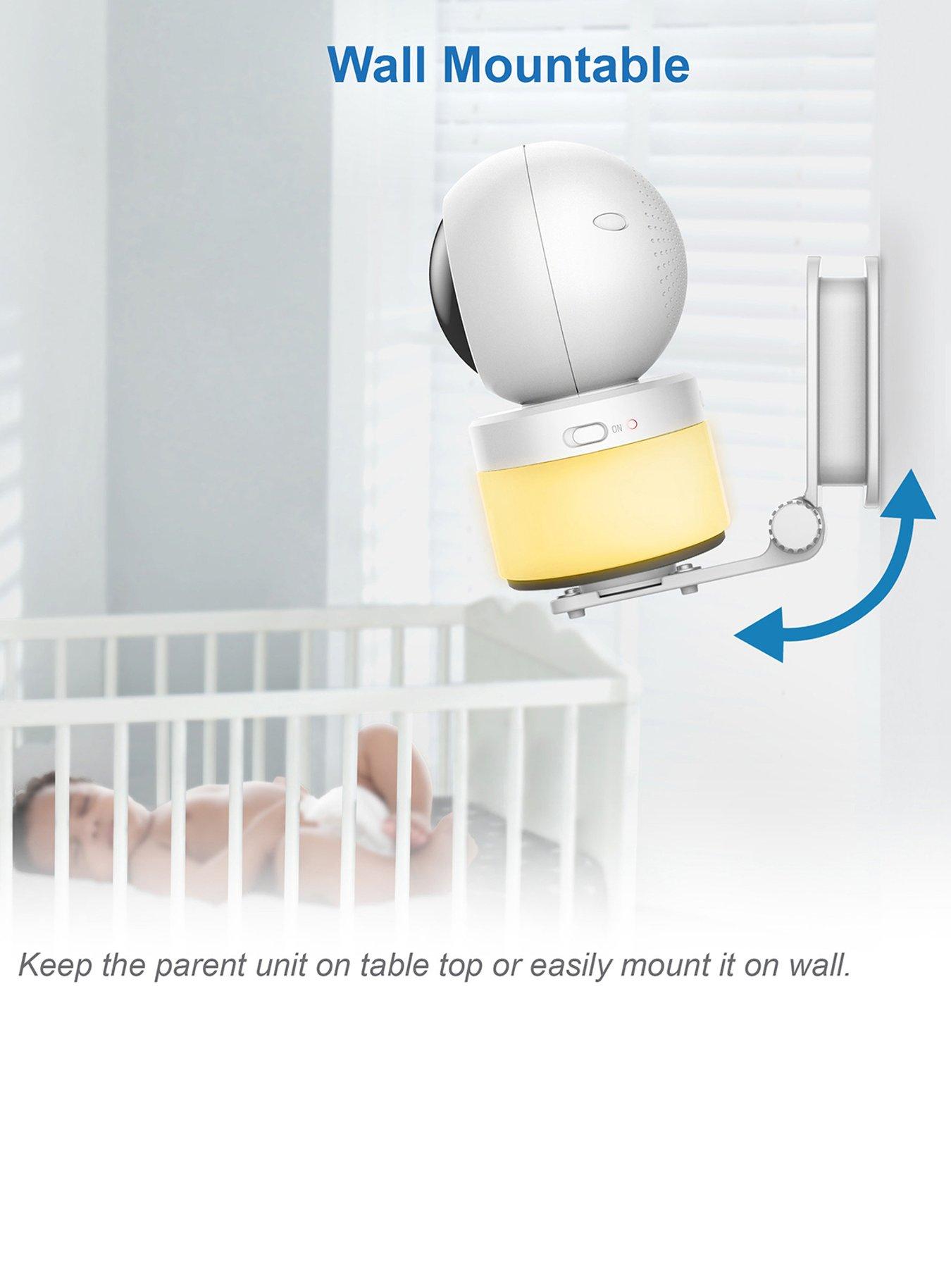 Image 6 of 6 of VTech 5" Pan &amp; Tilt Video Monitor With Night Light And Projection