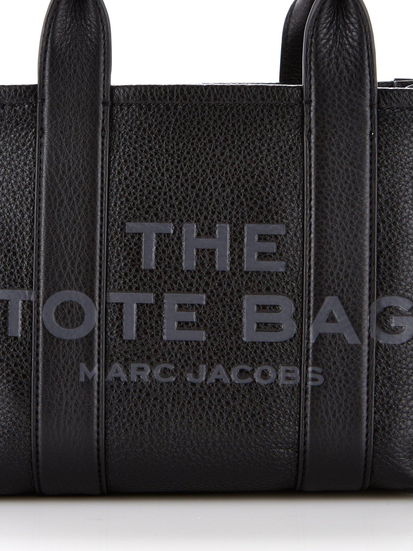 Image 4 of 5 of MARC JACOBS The Leather Small Tote Bag - Black