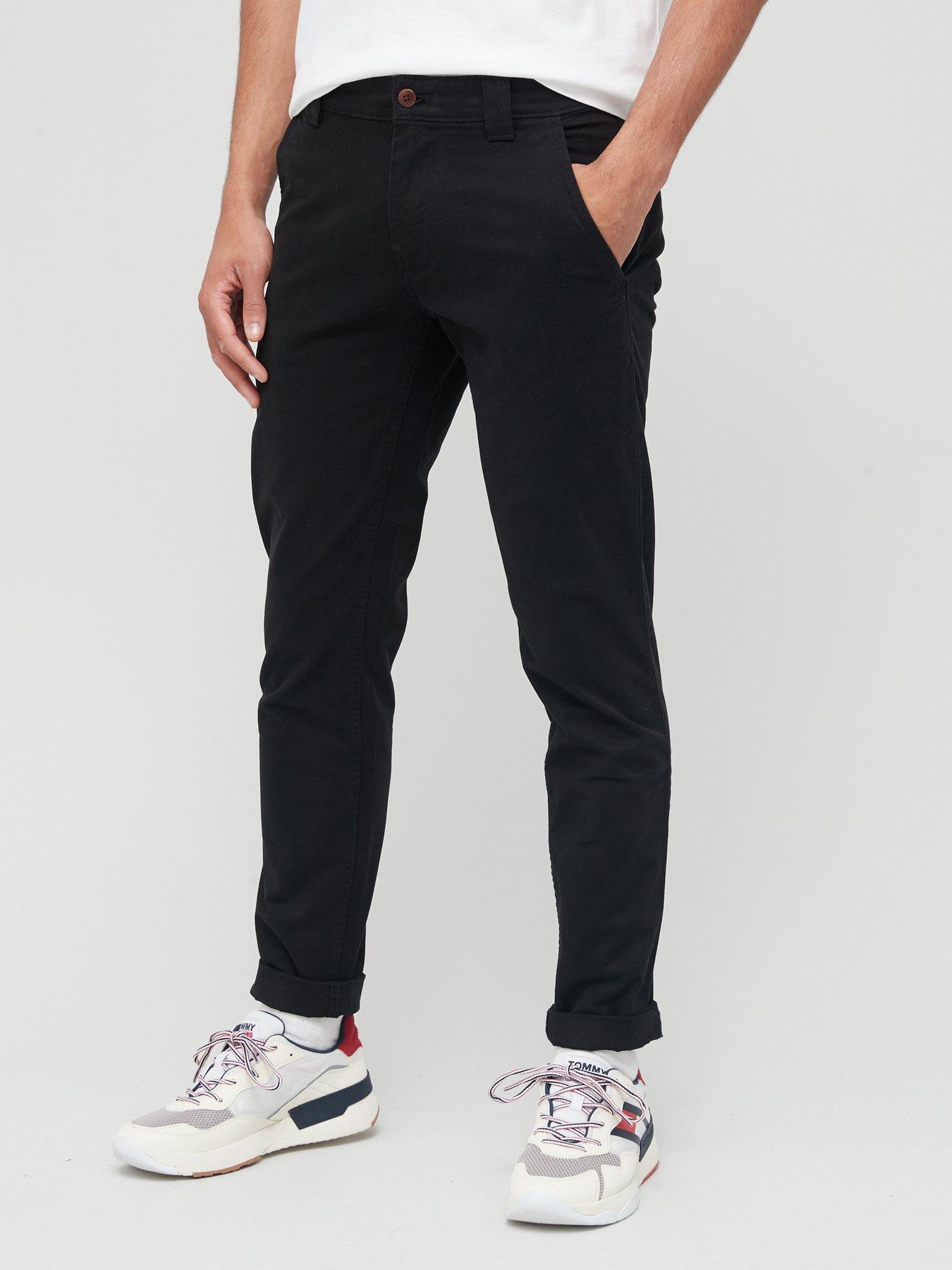 undefined Scanton Slim Fit Chinos - Black