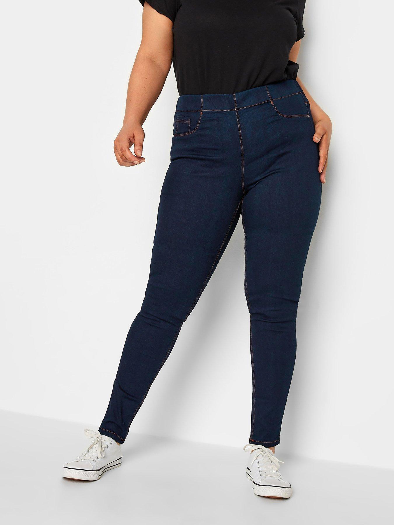 Image of Yours Jenny Jegging - Indigo