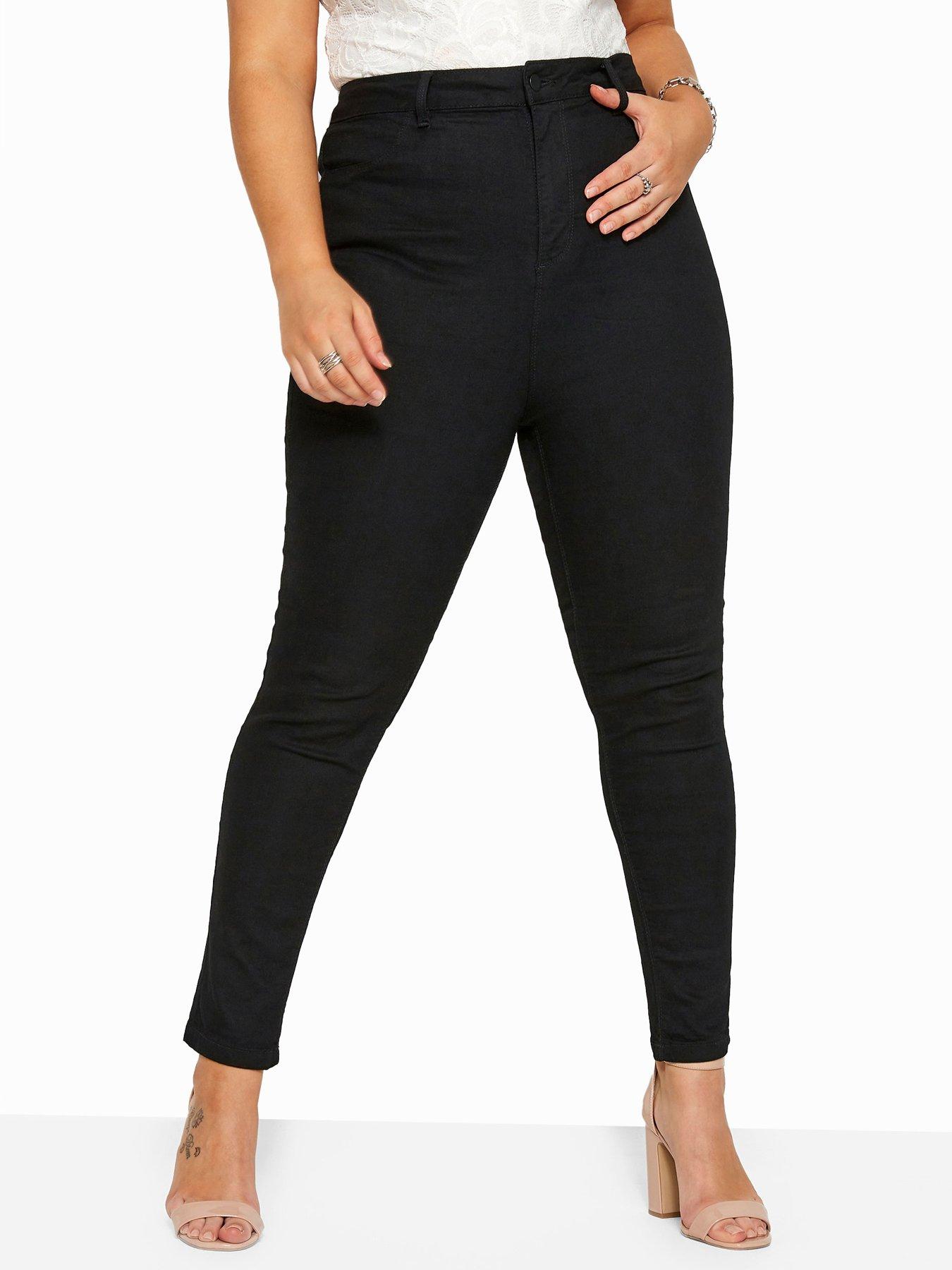 Yours London Ava Super Stretch Skinny - Black