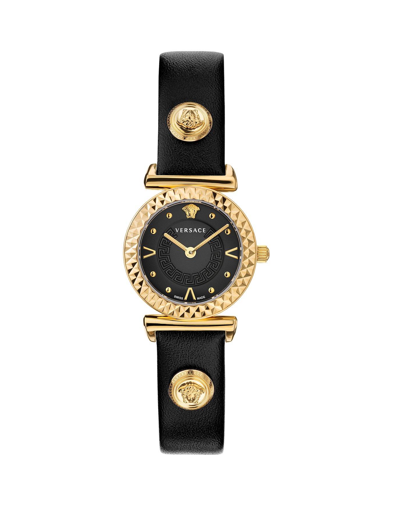 versace black watch women