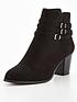  image of v-by-very-block-heel-ankle-boot-black