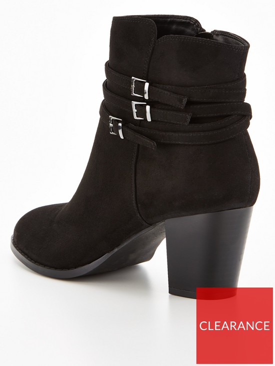 stillFront image of v-by-very-block-heel-ankle-boot-black