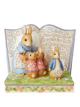 Product photograph of Peter Rabbit Storybook Figurine from very.co.uk