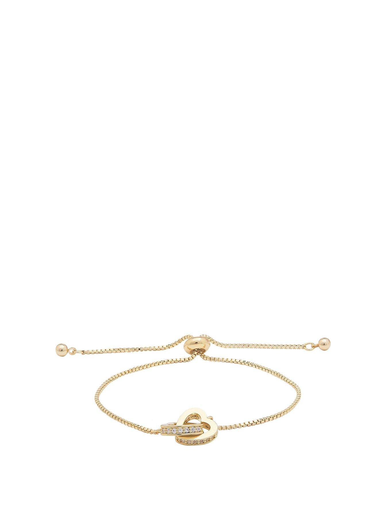 undefined Interlink Heart Toggle Bracelet