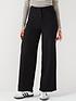  image of v-by-very-wide-leg-trouser-black