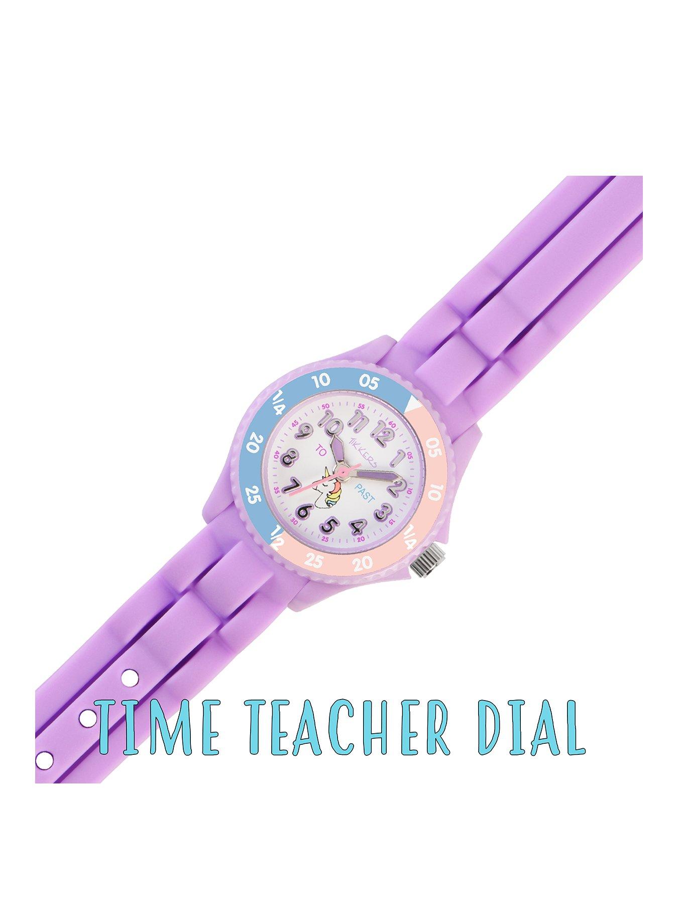 Image 2 of 5 of Tikkers Lilac Kids Watch