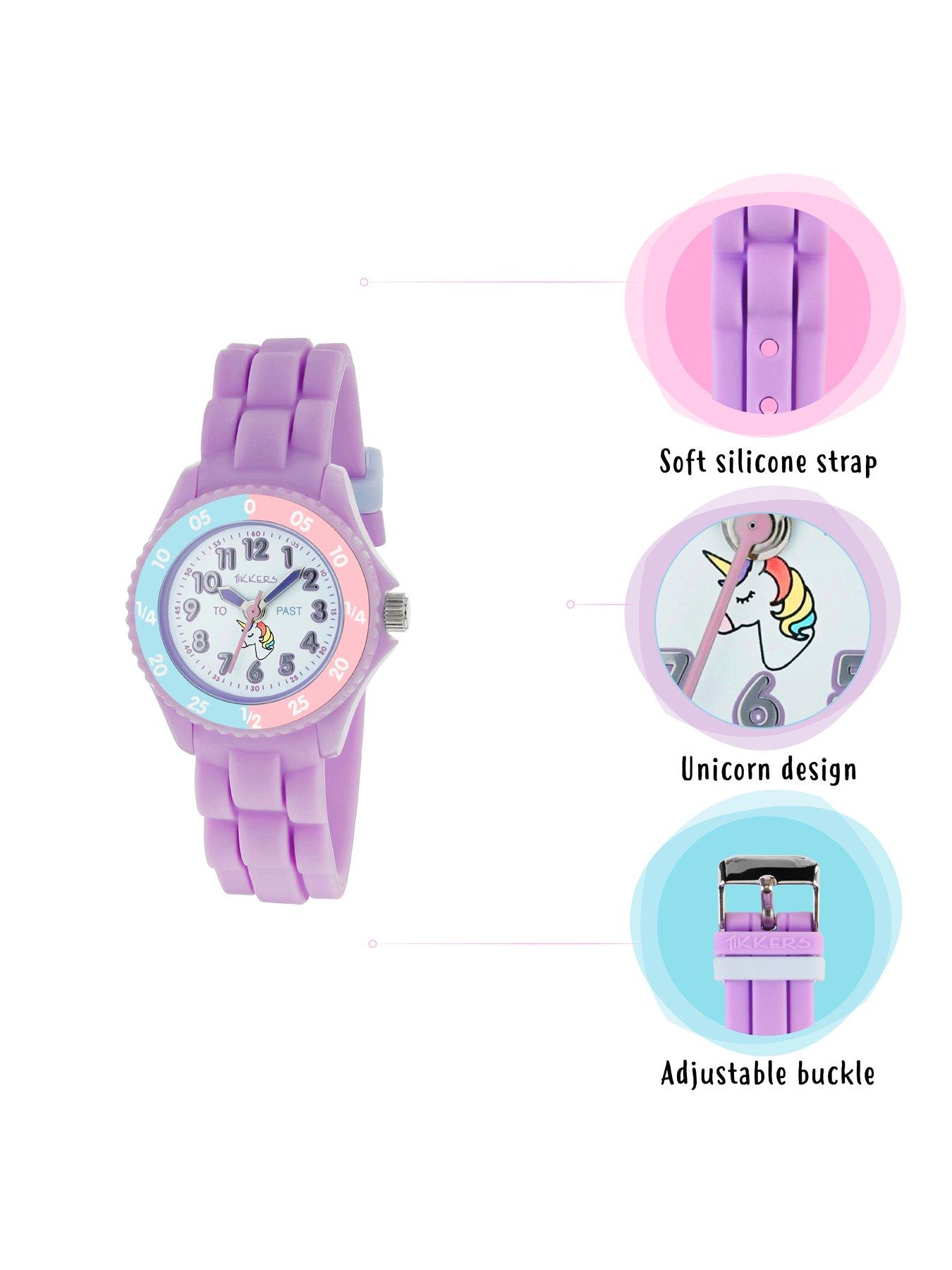 Image 3 of 5 of Tikkers Lilac Kids Watch