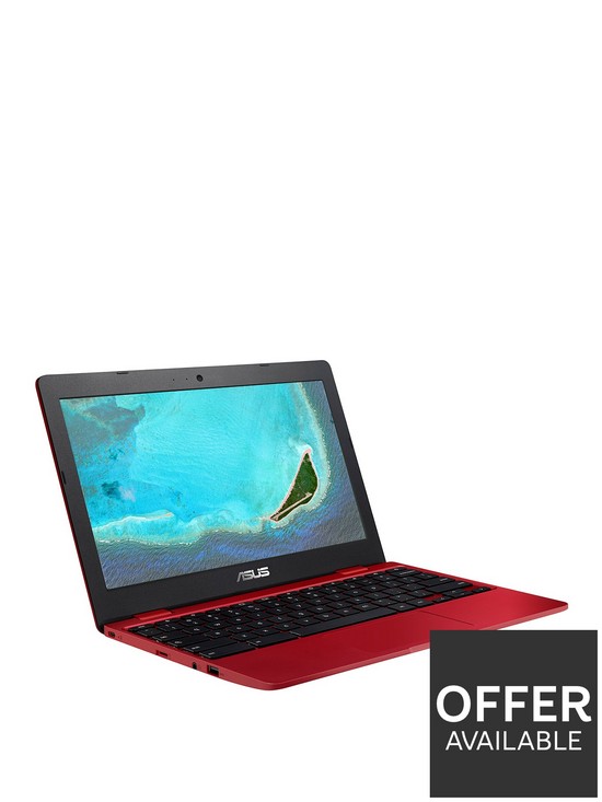 stillFront image of asus-chromebook-c223na-gj0040-intel-celeron-4gb-32gb-storage-11in-hd-laptop-with-optional-microsoftnbsp365-family-15-months-red