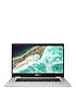  image of asus-chromebook-c523na-a20057-intel-pentium-4gb-64gb-storage-15in-full-hd-laptop-with-optional-microsft-m365-family-15-months-silver