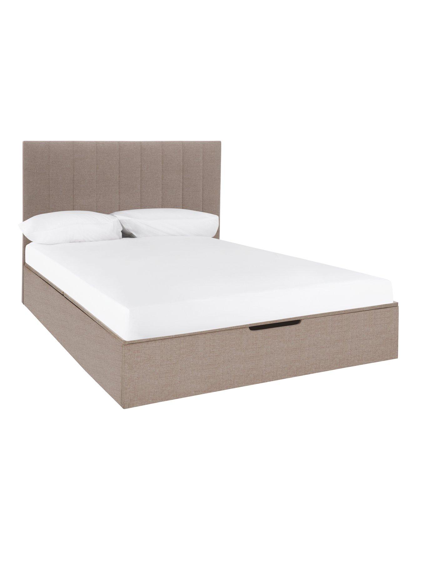 undefined Nova End Lift Storage Ottoman Up Bed with Mattress Options (Buy  &  SAVE!)