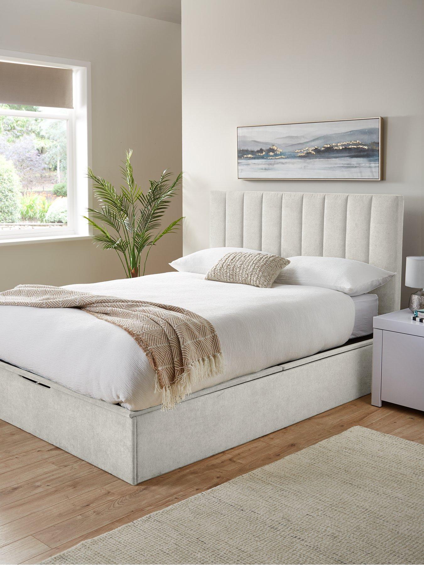undefined Nova End Lift Storage Ottoman Up Bed with Mattress Options (Buy  &  SAVE!)