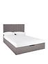  image of very-home-nova-fabric-king-bed-microquilt-mattress
