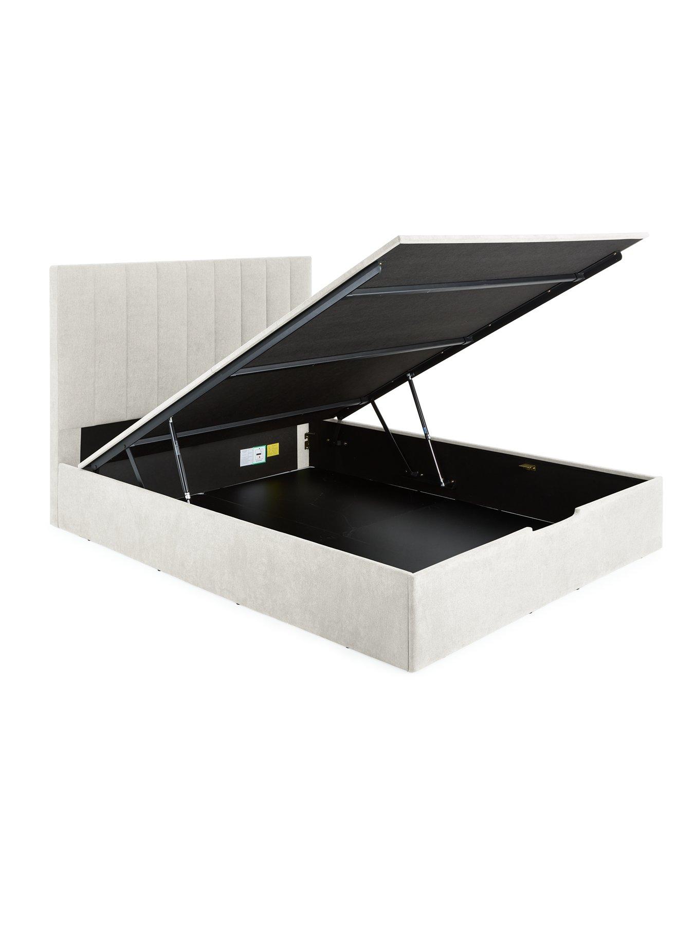 Image 3 of 6 of Very Home Nova End Lift Storage Ottoman Up Bed with Mattress Options (Buy &amp; SAVE!)