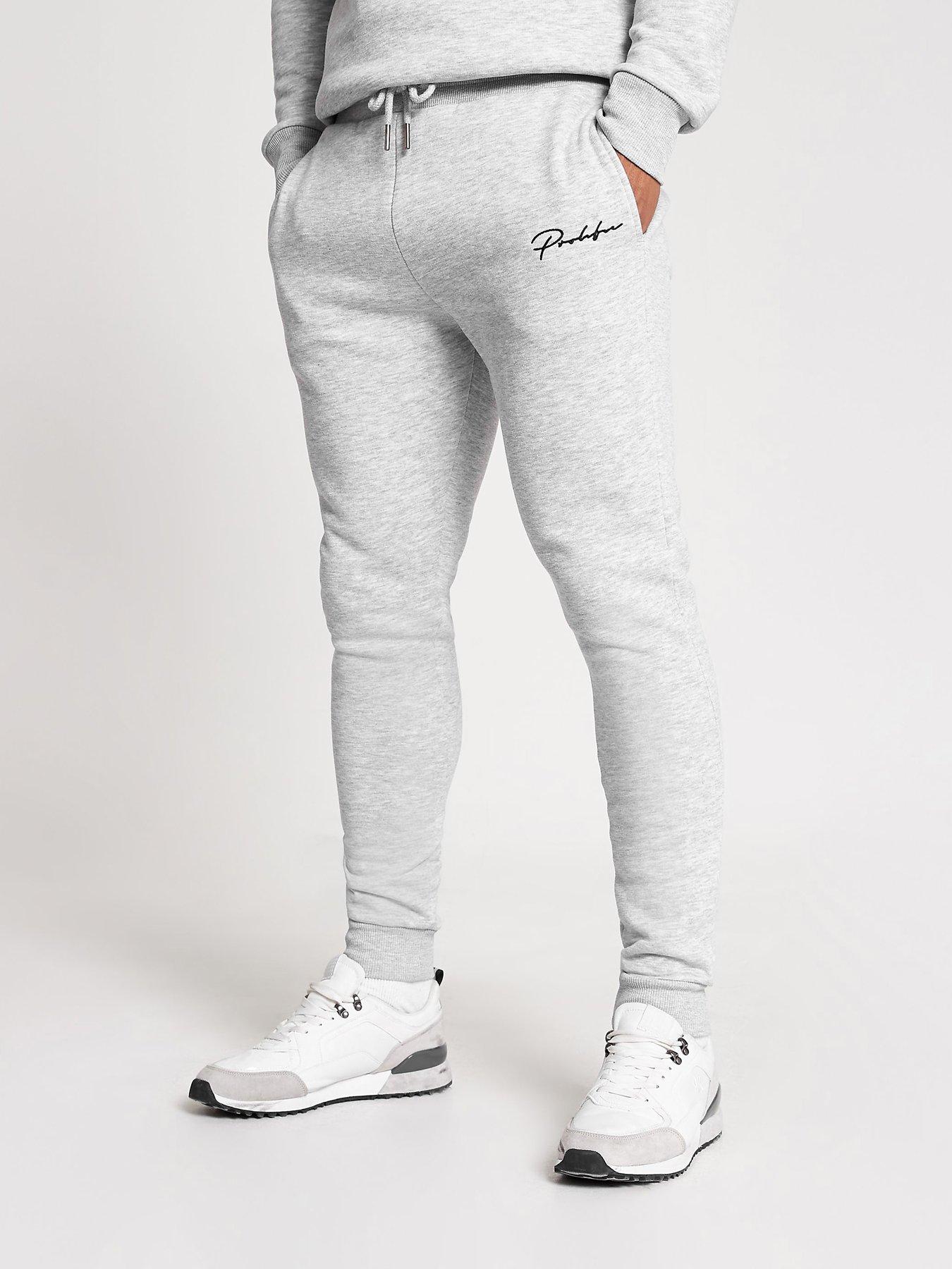 river island mens tracksuit bottoms