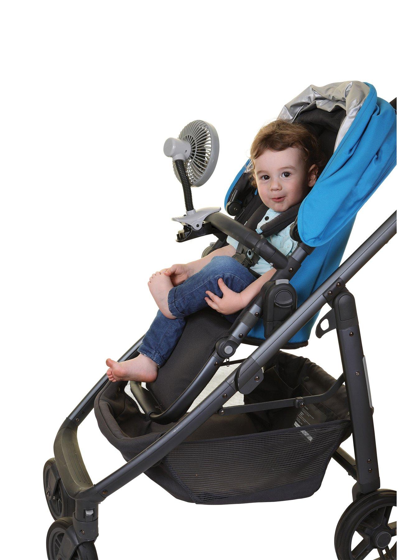 Image 2 of 3 of Dreambaby Clip-On Caged Fan Grey With Soft-Tip Fins