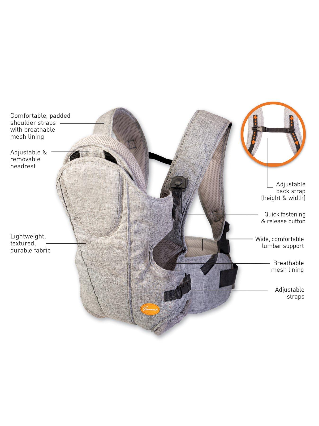 Ergonomics baby carrier shop with great back support