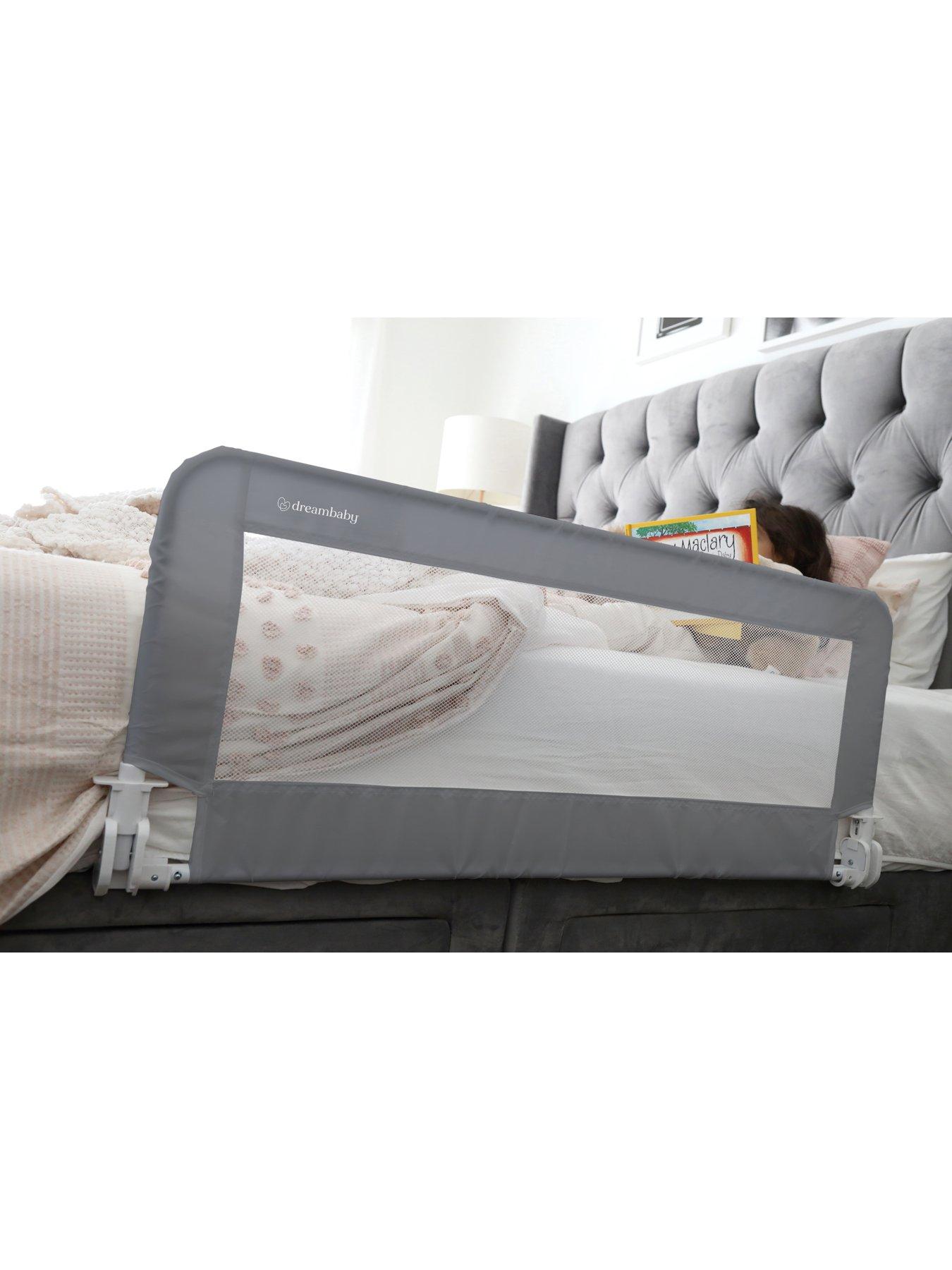 undefined Prague Bedrail 110cm Wide x 45.5cm High - Grey