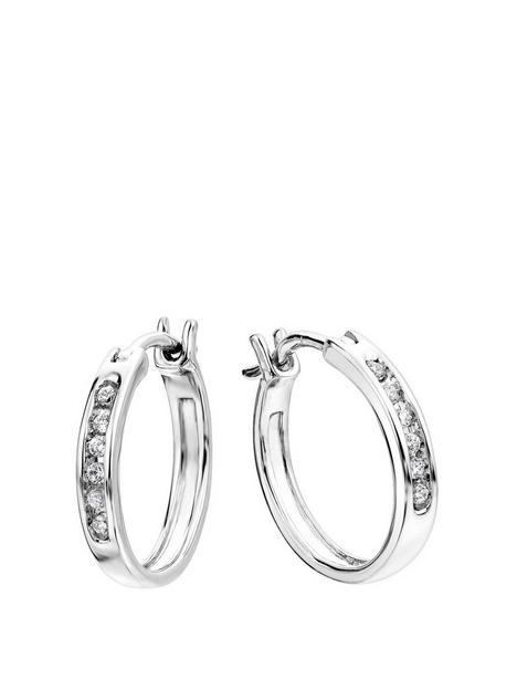love-diamond-9ct-white-gold-diamond-channel-set-hoop-earrings