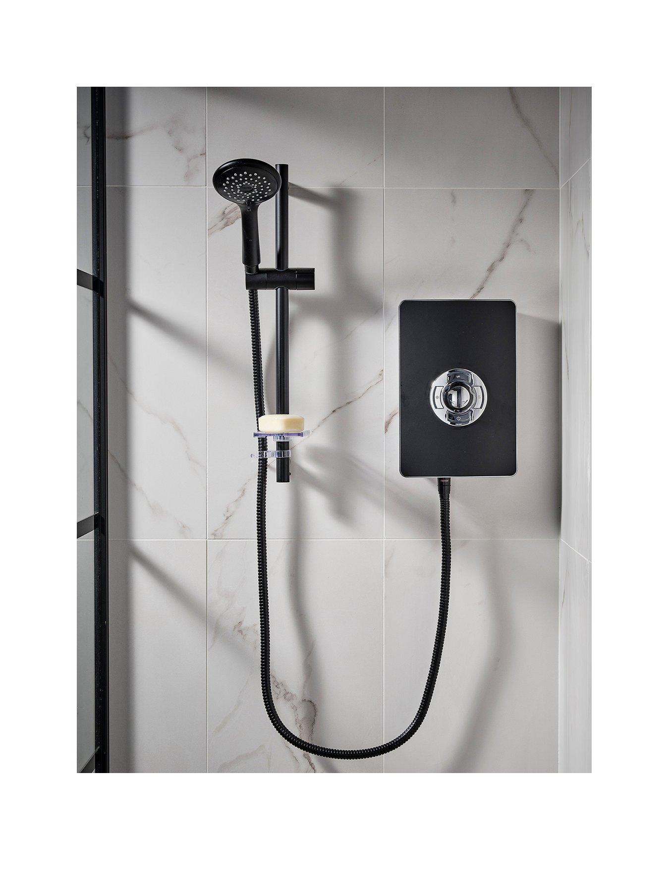 undefined Matte Black Electric Shower 8.5kw