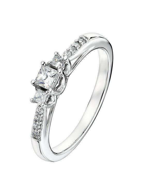 front image of love-diamond-9ct-white-gold-023ct-diamond-trilogy-ring