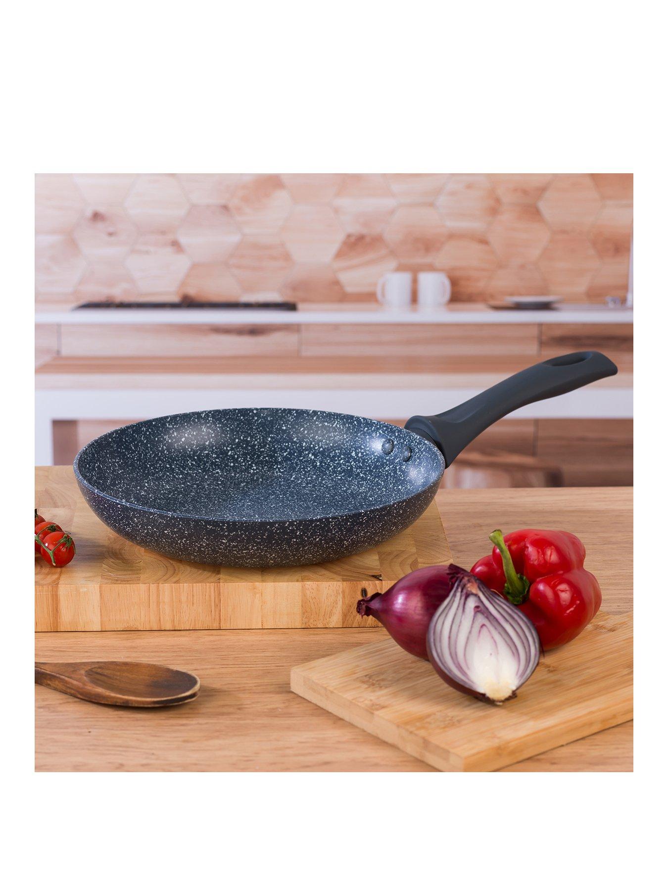 Russell Hobbs Blue Marble 24cm Non-stick Frying Pan