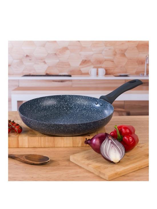 front image of russell-hobbs-blue-marble-28nbspcm-non-stick-frying-pan