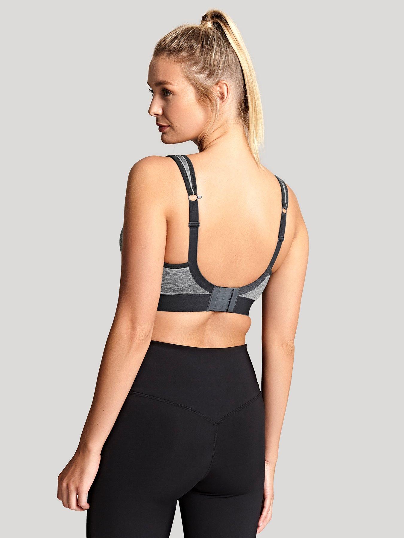  Non Wired Sports Bra - Charcoal Marl