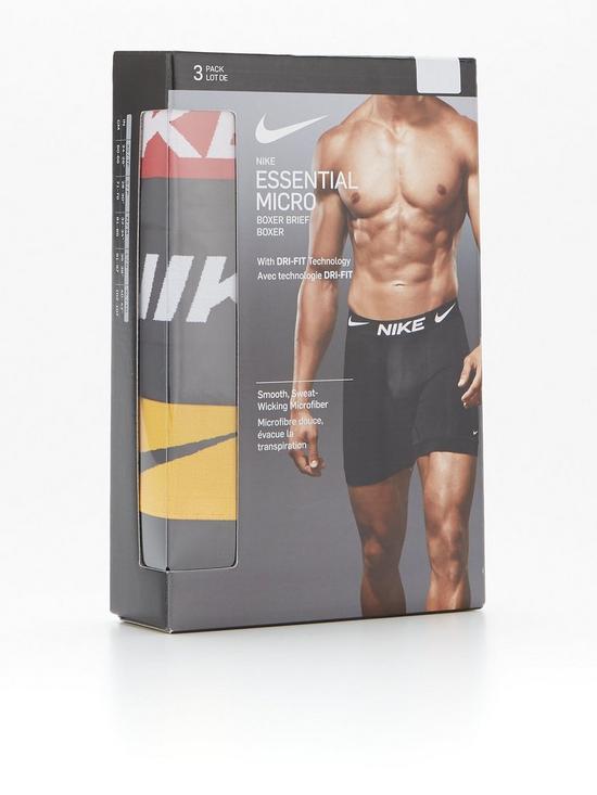 Nike Underwear Boxer Brief 3 Pack - Multi | very.co.uk