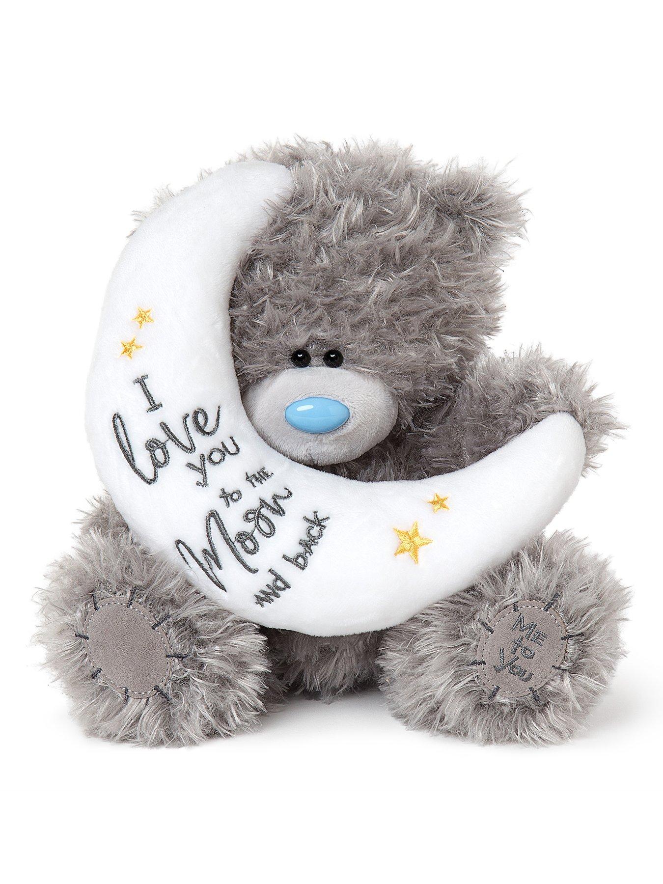 Tatty Teddy Moon \u0026 Back Plush | very.co.uk
