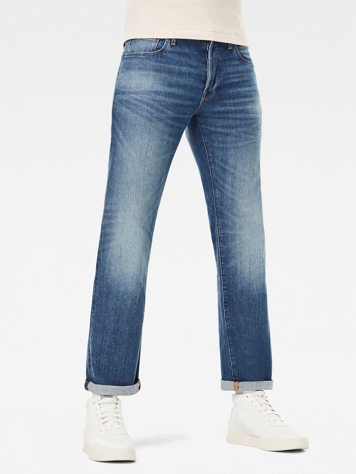 g star raw straight fit jeans