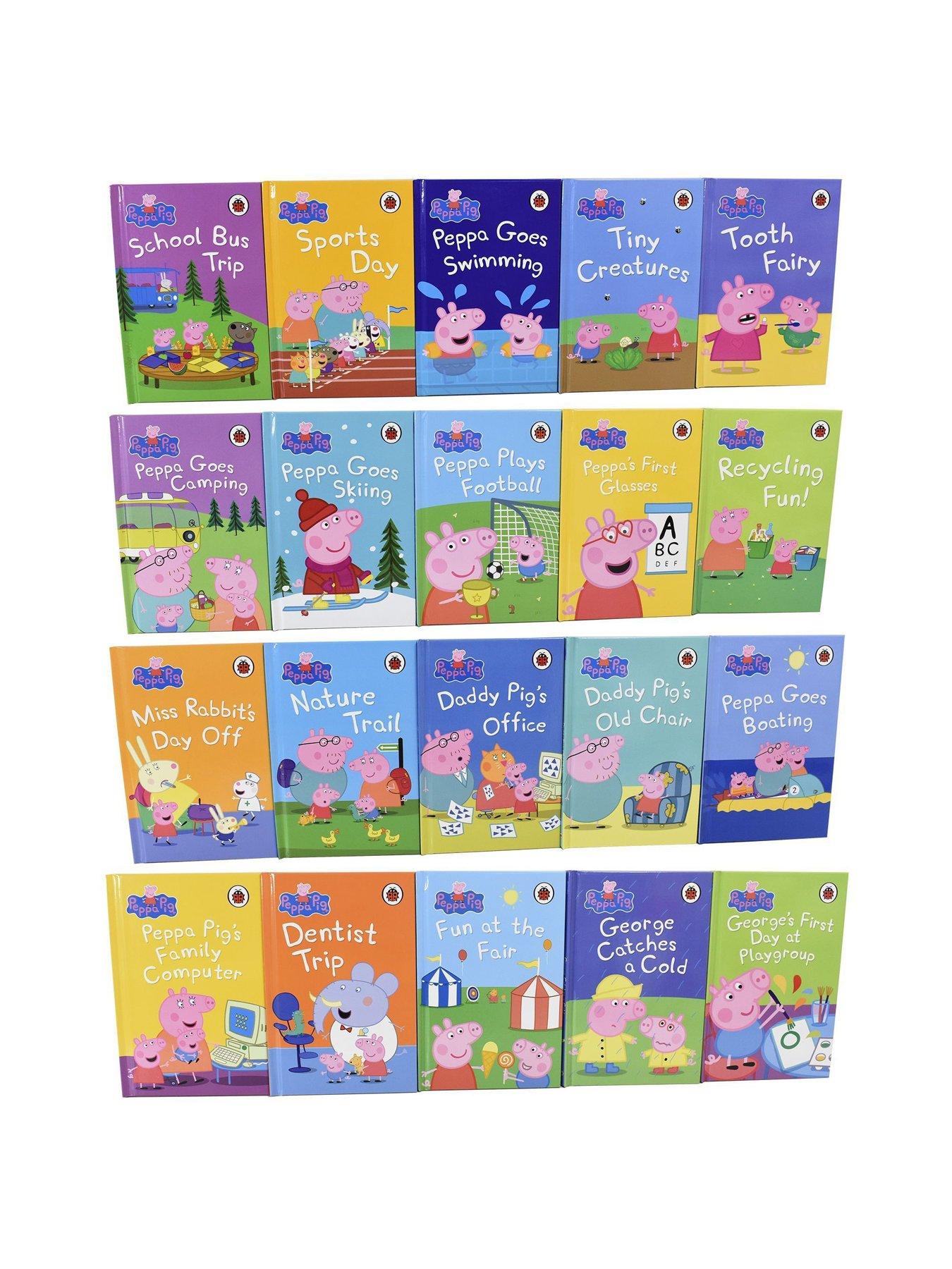 Peppa Pig Bedtime Box of 20 Books | Very.co.uk