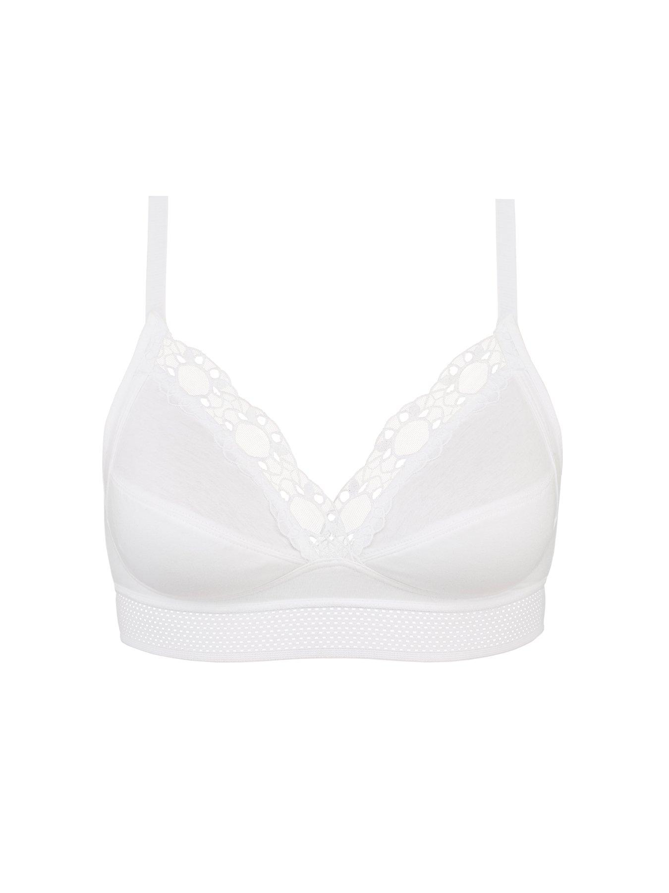 Playtex Feel Good Support Non Wired Bra - White | Very.co.uk