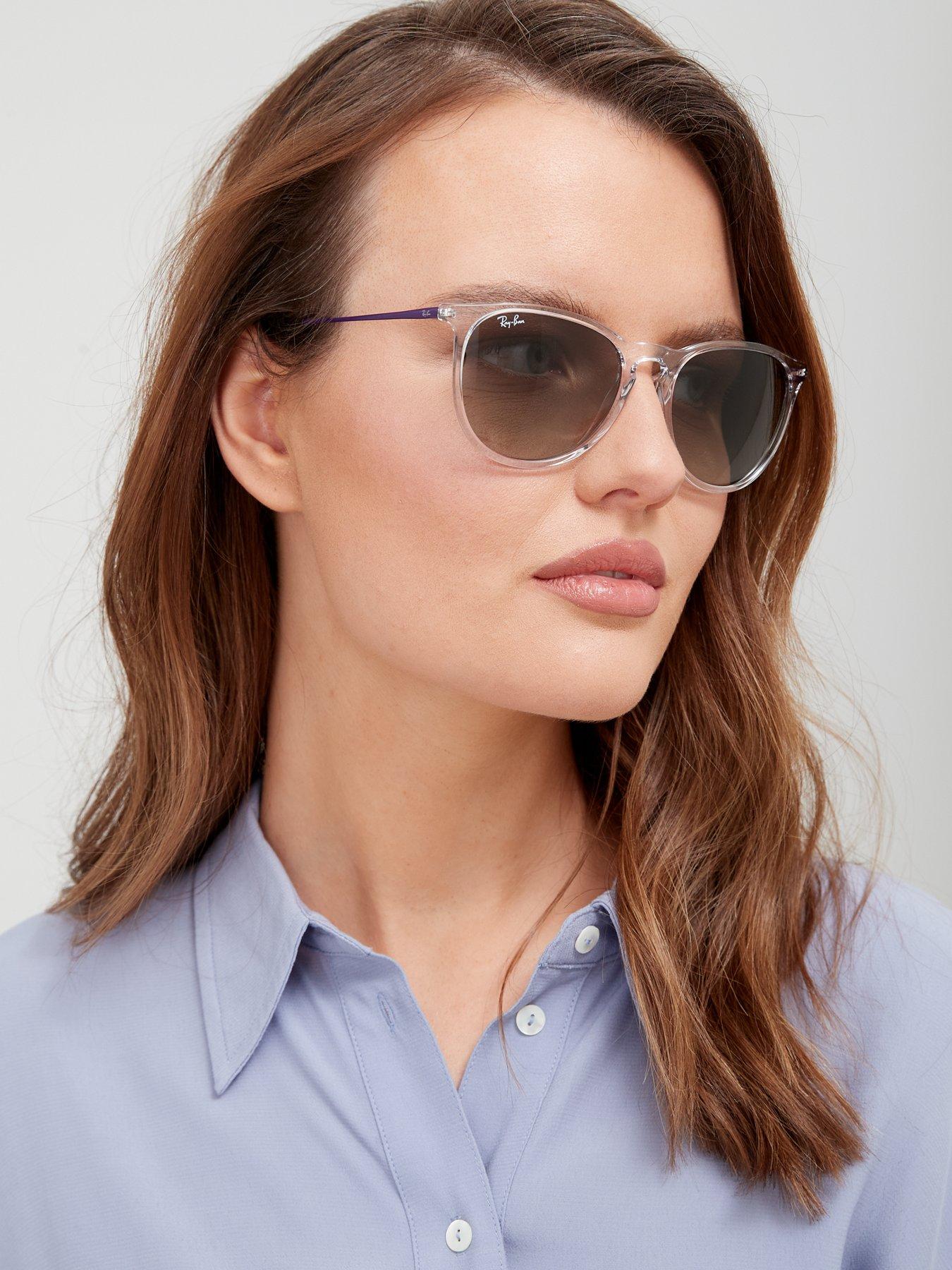 Clear ray ban sunglasses best sale