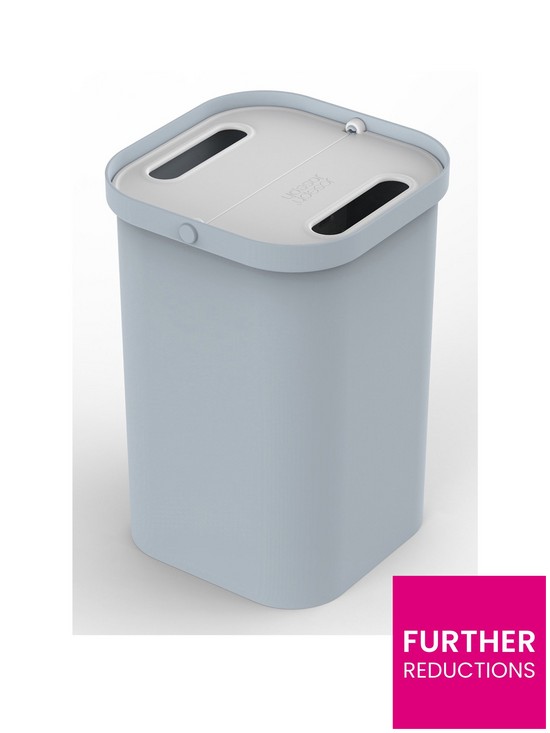 front image of joseph-joseph-gorecycle-14-litre-recycling-caddy
