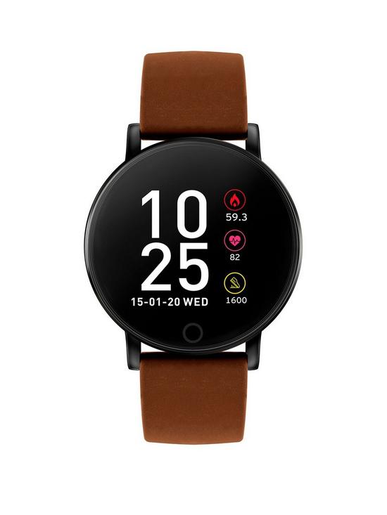 front image of reflex-active-amp-fitness-series-5-smartwatch-with-heart-rate-monitor-music-control-colour-touch-screen-and-upto-7-day-battery-life