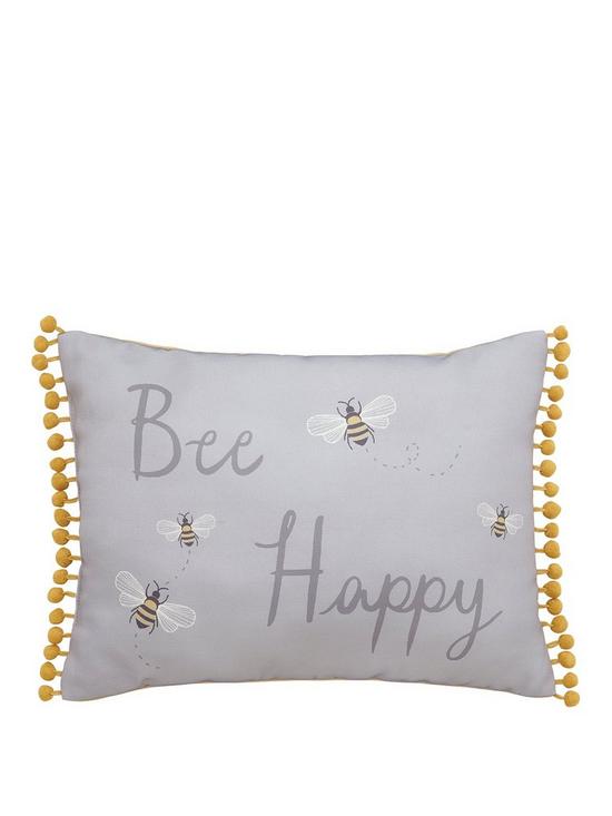stillFront image of catherine-lansfield-bee-happy-cushion