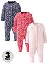 mini-v-by-very-baby-girl-multi-print-sleepsuits-3-pack-light-pinkdark-pinknavynbspfront