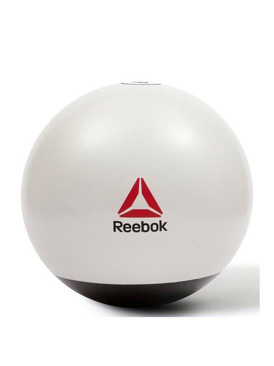 front image of reebok-weighted-base-gymball-with-pumpnbsp55cm