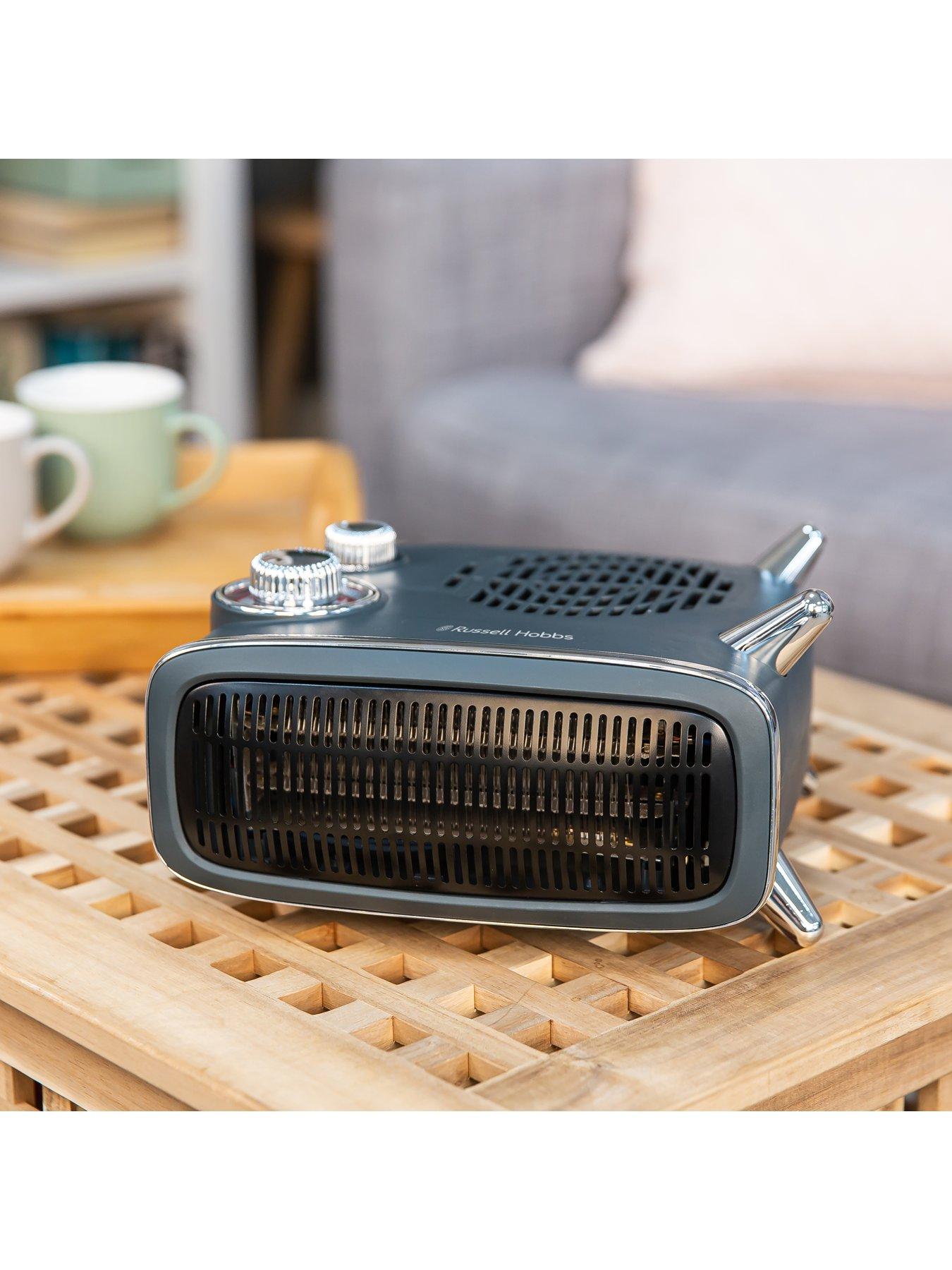 Image 4 of 7 of Russell Hobbs Retro Fan Heater RHRETHFH1001G